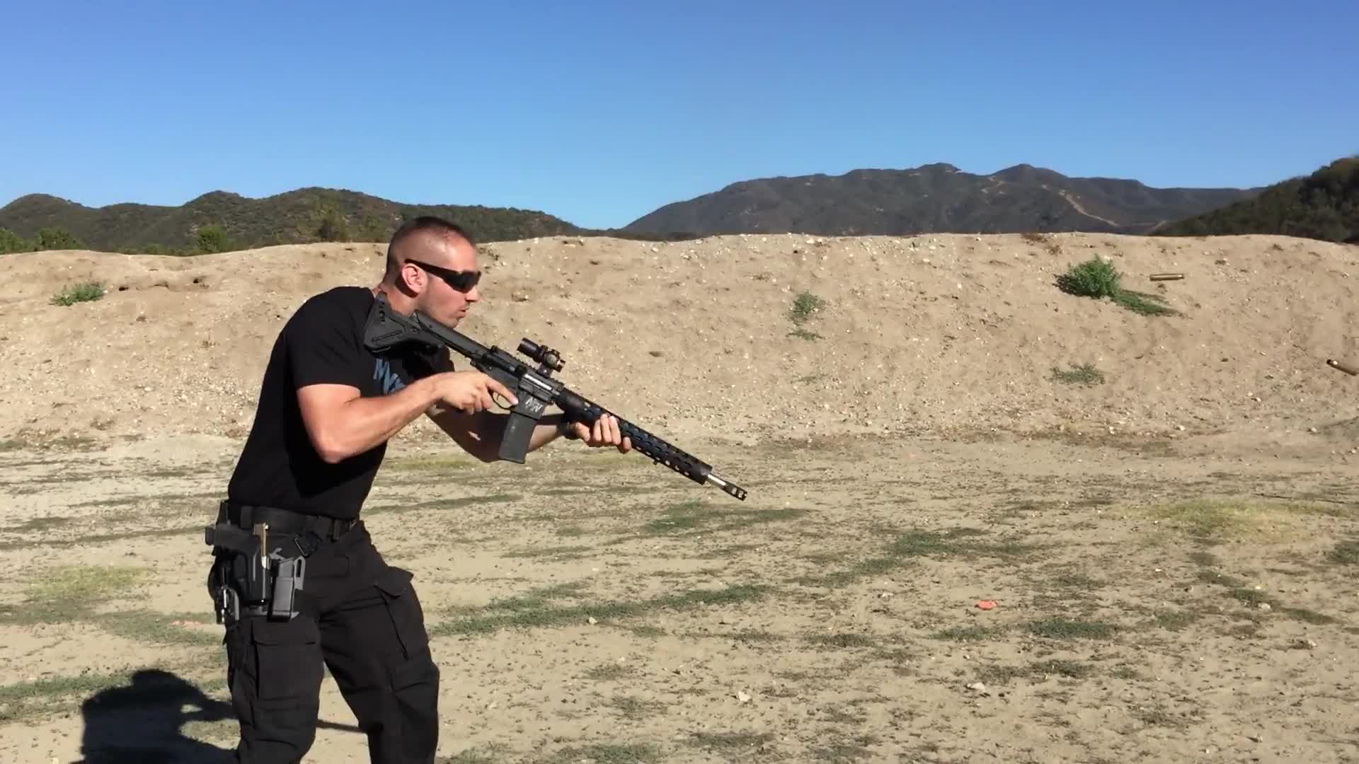 Historical firearms training work by San Arli